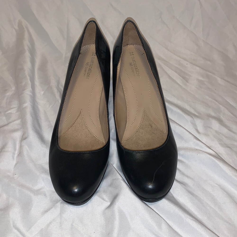 black heels